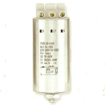 Ignitor de temporização para lâmpadas de iodetos metálicos de 70-400 W e lâmpadas de sódio (ND-G400TM20)