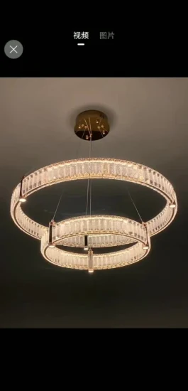 Jing Tai Iluminação Moderna Decorativa Lustre de Cristal LED Lustre de Cristal LED Interior Sala Quarto Lustre de Teto