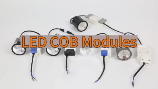 SD007gy GU10 MR16 módulo COB refletor de luz LED regulável embutida embutida