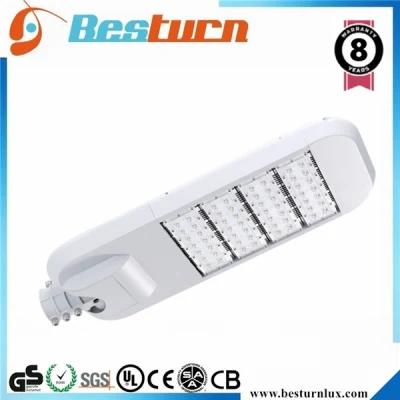 160 W LED Street and Parking Light 80-100 W HID substituição com carcaça branca