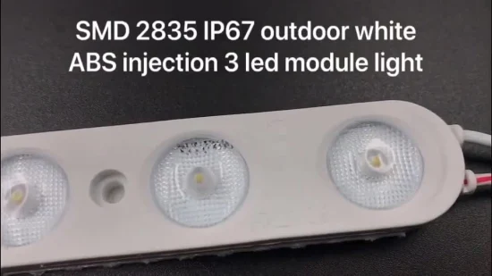 China Fabricante Caixa de luz de retroiluminação de alta potência Sinalização à prova d'água IP67 Injeção DC 12V 24V Regulável Branco quente 1 2 3 4 SMD 2835 Osram LED Module Light